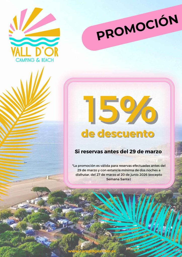 Flyer de promoción del 15%